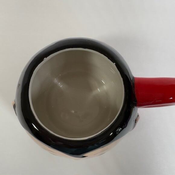 Walgreens Dracula Vampire Ceramic Mug/Cup Halloween Black Red 24.3 fl oz - Picture 8 of 12